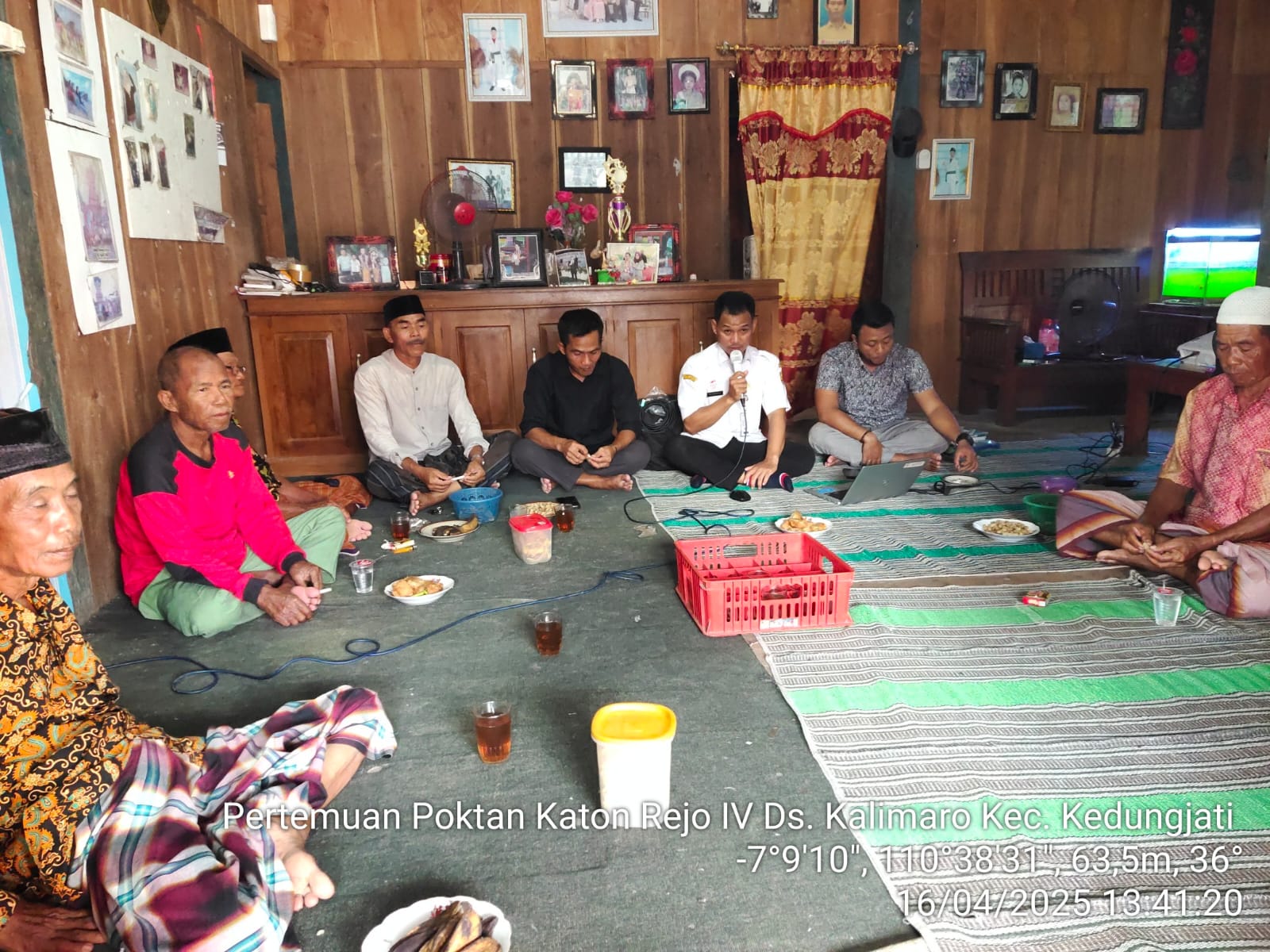 DUKUNG LTT PADI, PENYULUH GROBOGAN DORONG KEAKTIFAN KELOMPOK TANI